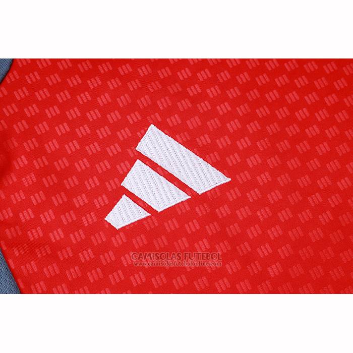 Fato de Treino SC Internacional Manga Curta 2026-2027 Vermelho - Calcas Curta